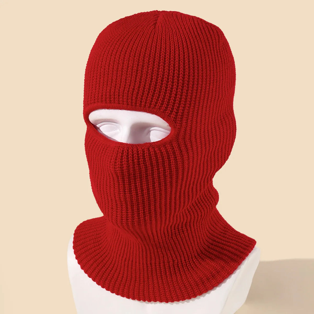cagoule 1 trou en tricot unisexe acrylique 100 % Ma boutique
