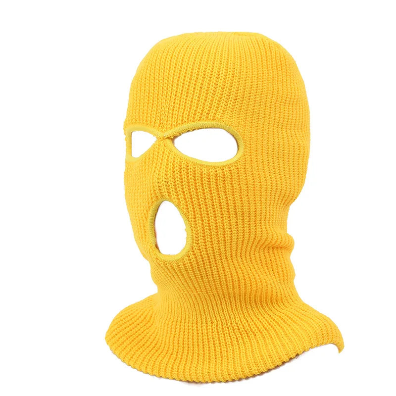 cagoule de Ski en Tricot pour Moto - Masque de Visage Complet Anti-Froid Hiver pour Hommes et Femmes - BLACKBEARD OUTDOOR INDUSTRIES