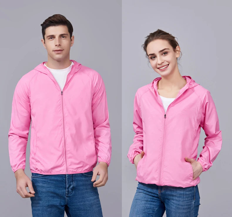 Veste de Randonnée Imperméable pour Hommes et Femmes - Protection Solaire et Coupe-Vent Unisexe | Idéale pour le Camping, l'Escalade et les Activités Extérieures BLACKBEARD OUTDOOR INDUSTRIES
