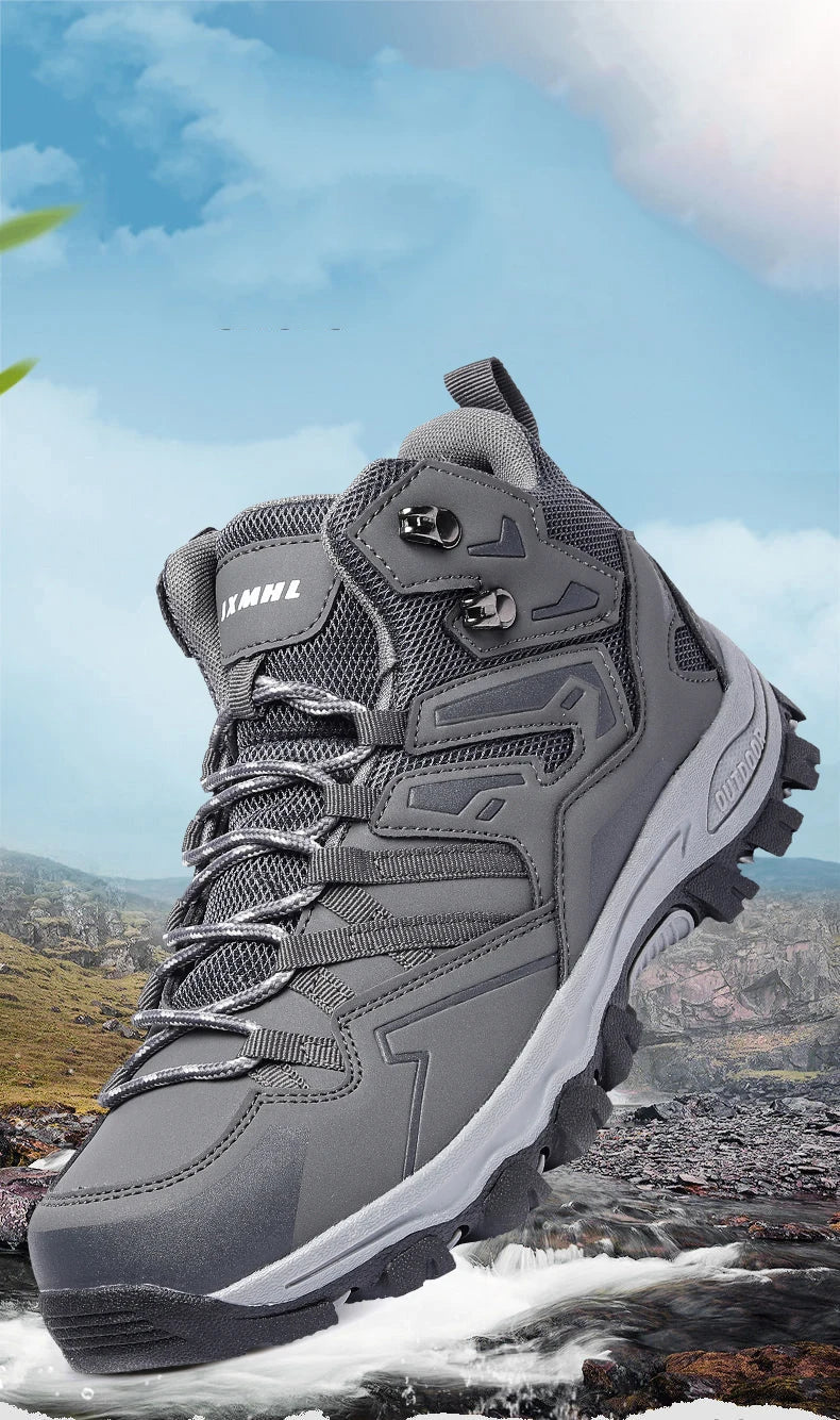 Chaussures de Randonnée Unisexes Anti-dérapantes Hautes - Grande Taille, Confort et Style pour l'Outdoor BLACKBEARD OUTDOOR INDUSTRIES