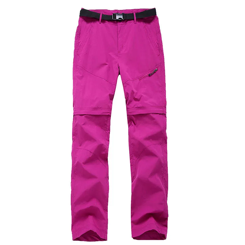 Pantalon Randonnée Femme Été Séchage Rapide – Convertible en Short – NUONEKO - BLACKBEARD OUTDOOR INDUSTRIES