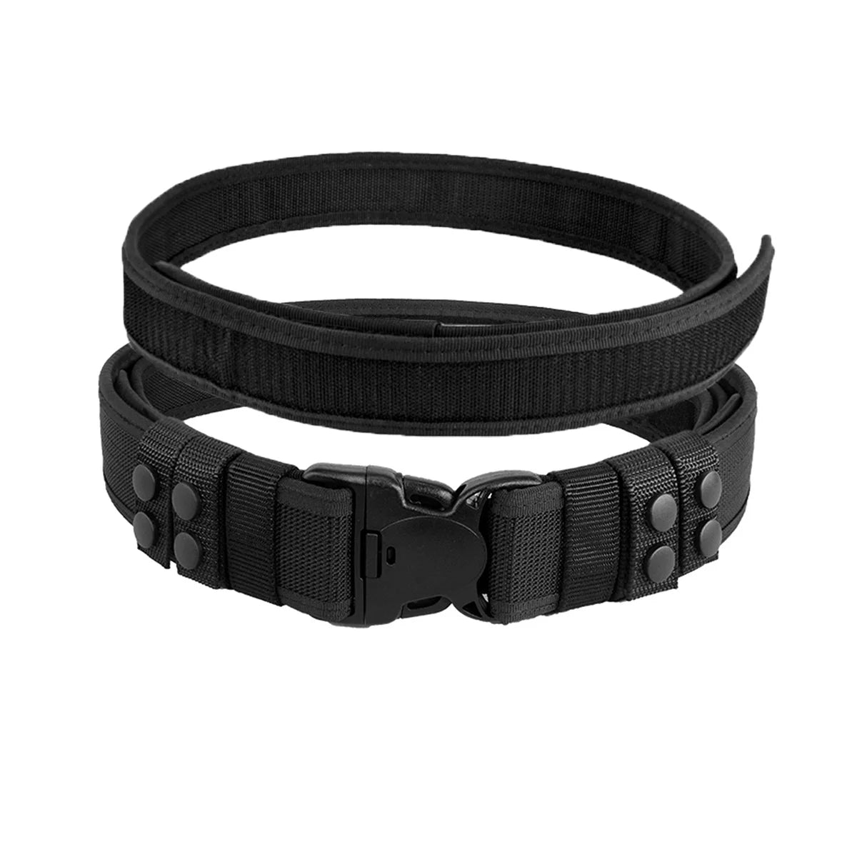 Ceinture Tactique Homme 1.97" en Nylon – Ceinture de Sécurité et de Service avec Boucle POM, Ceinture de Chasse et d'Utilité, Ceinture Polyvalente pour Activités Tactiques et Sécurité BLACKBEARD OUTDOOR INDUSTRIES