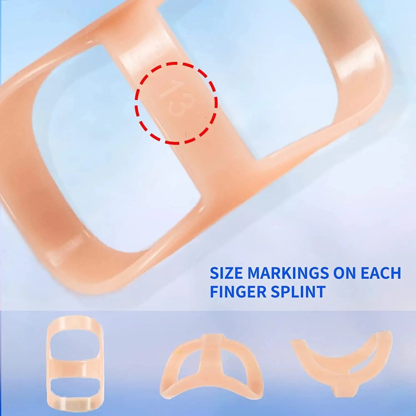5Pcs attelles en plastique pour doigts Ma boutique