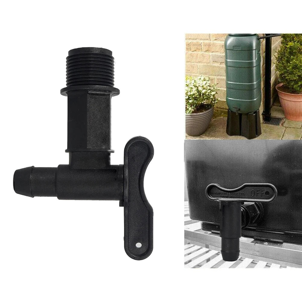 Robinet en Plastique pour Fût IBC – Robinet Auto-fabriqué pour Réservoir d'Eau, Bière, Jardin et Récupérateur d'Eau de Pluie - BLACKBEARD OUTDOOR INDUSTRIES