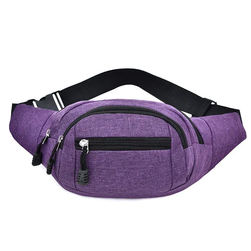 Sac Banane Homme Étanche – Style Coréen, Toile Oxford, Multi-usage - BLACKBEARD OUTDOOR INDUSTRIES