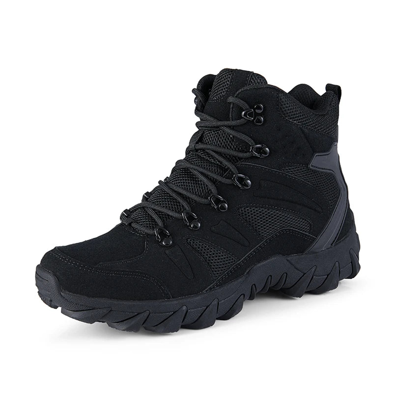 Bottes de Combat Tactiques Améliorées pour Homme - Chaussures de Randonnée Résistantes et Respirantes BLACKBEARD OUTDOOR INDUSTRIES