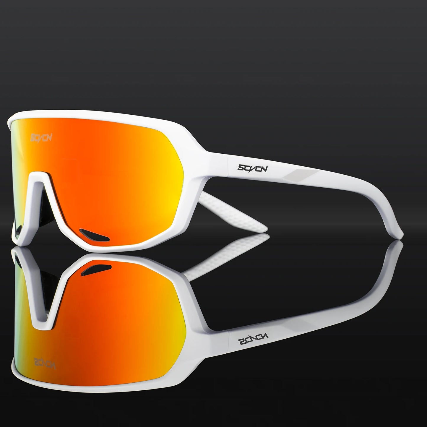 Lunettes de Vélo SCVCN UV400 - Lunettes de Sport pour Homme et Femme, Protection UV - BLACKBEARD OUTDOOR INDUSTRIES