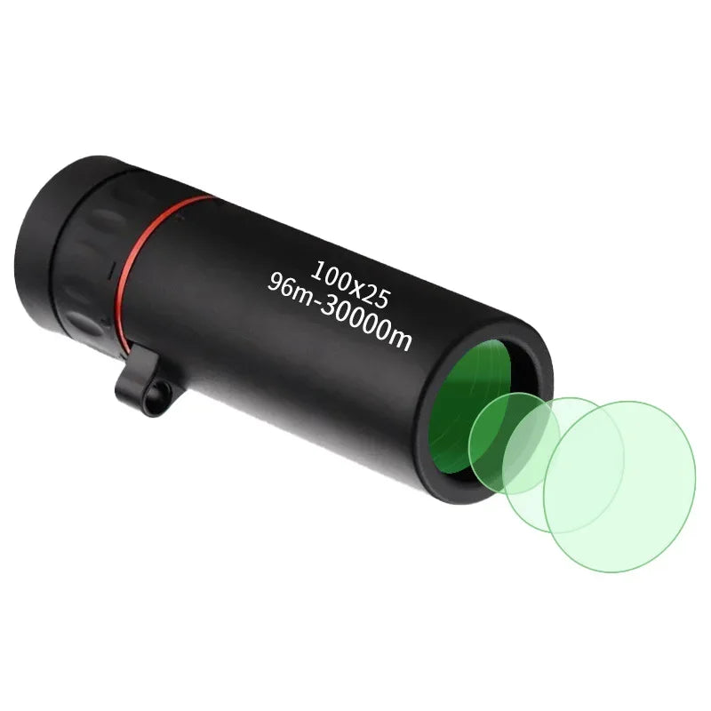 Monoculaire Haute Définition 10x — Télescope Militaire Compact et Étanche - BLACKBEARD OUTDOOR INDUSTRIES