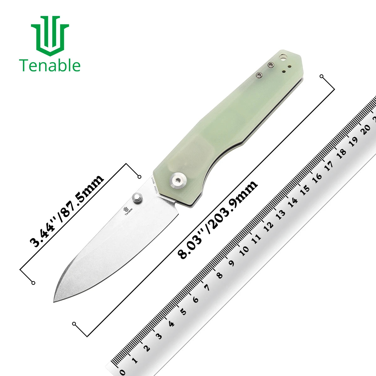 Tenable Pocket Knife Beaver T1105V – Couteau Pliant EDC Haut de Gamme par Kim Ning - BLACKBEARD OUTDOOR INDUSTRIES