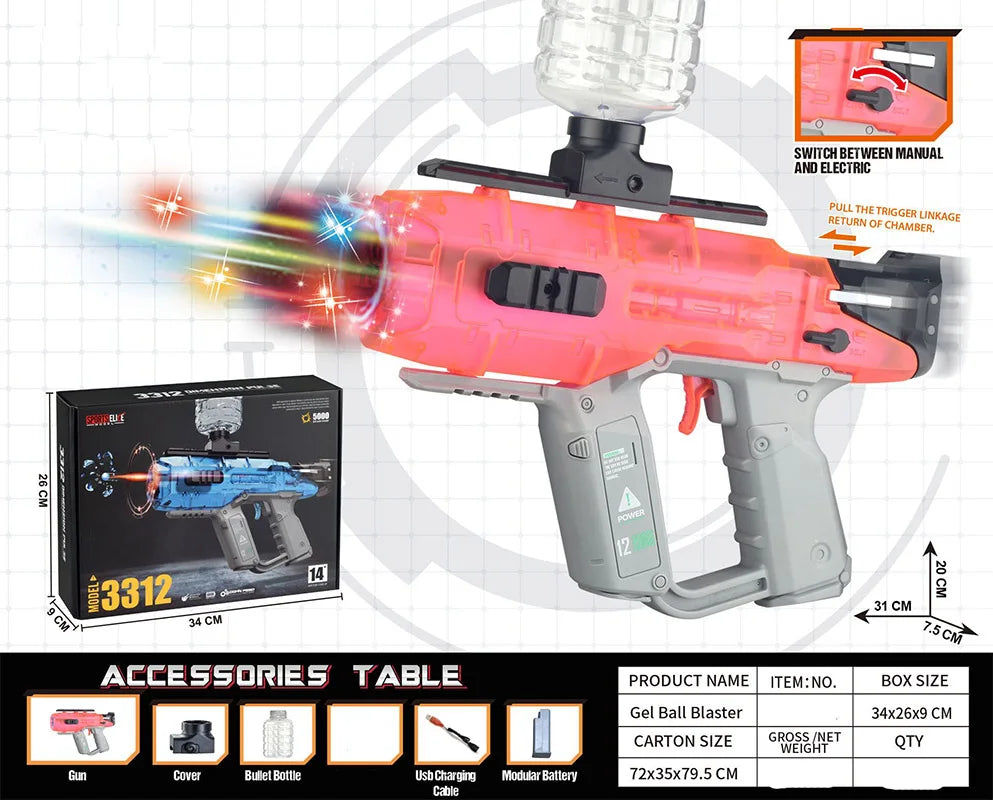 Electric gel ball blaster toy gun Ma boutique