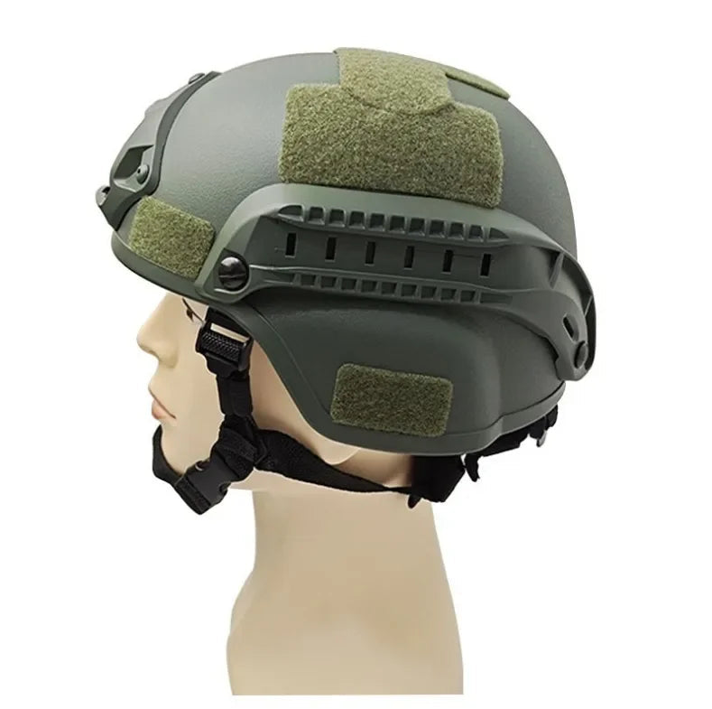 AST Helmet MICH2000 Tactical Airsoft Helmet Casque tactique léger pour Airsoft, Outdoor, Paintball, CS, SWAT et activités sportives Ma boutique