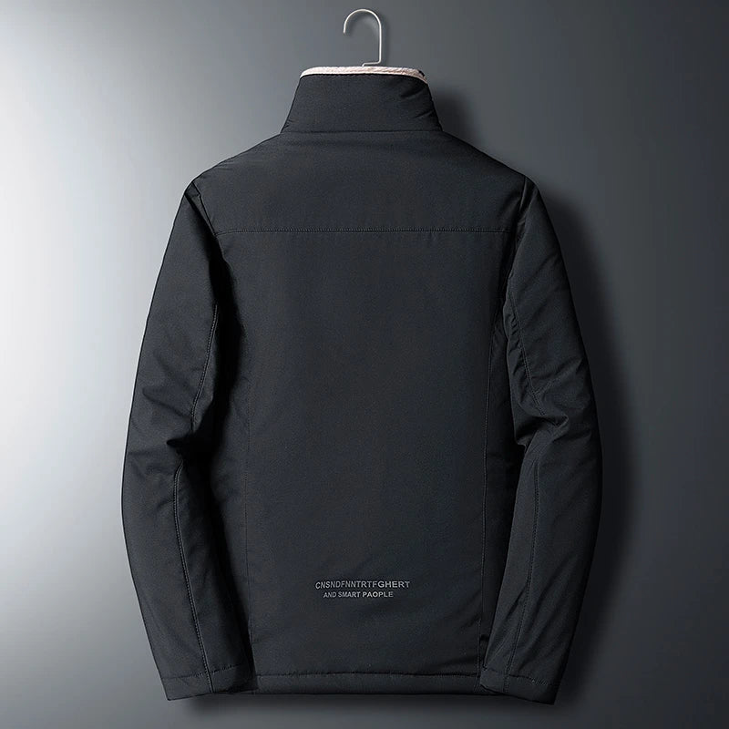 Veste Homme Hiver 2025 — Manteau Chaud Épais en Polaire Coupe Classique - BLACKBEARD OUTDOOR INDUSTRIES