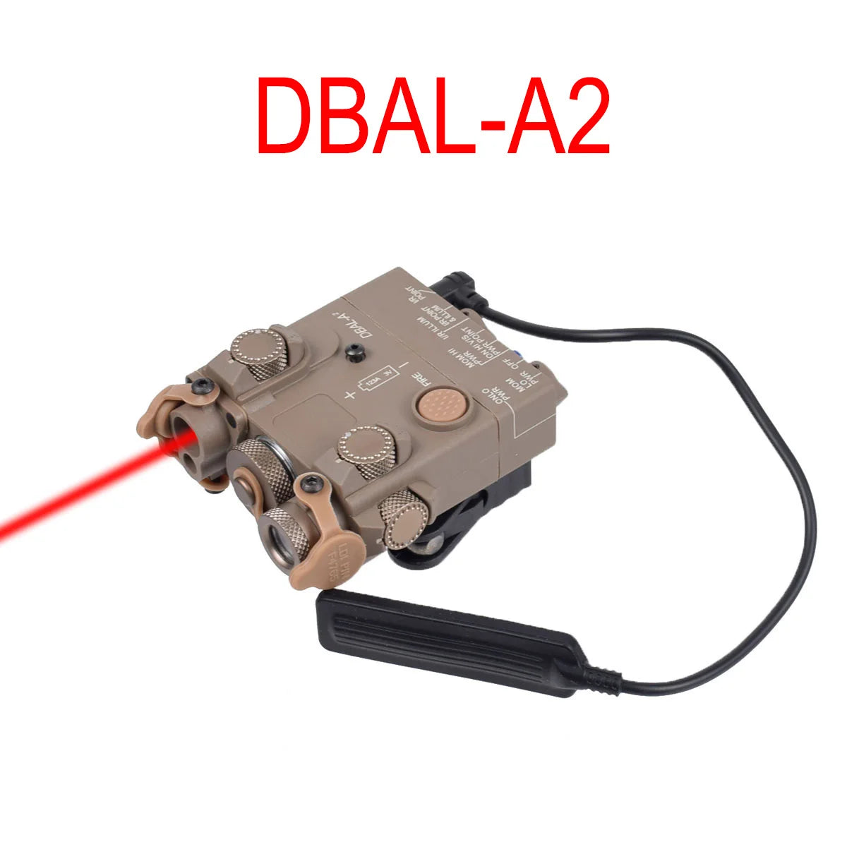 DBAL A2 PEQ15 pointeur laser rouge ou vert avec lampe LED Ma boutique