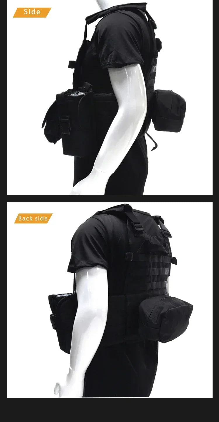 Gilet Tactique Militaire 6094 – Airsoft, Chasse, Armée, Wargame - BLACKBEARD OUTDOOR INDUSTRIES