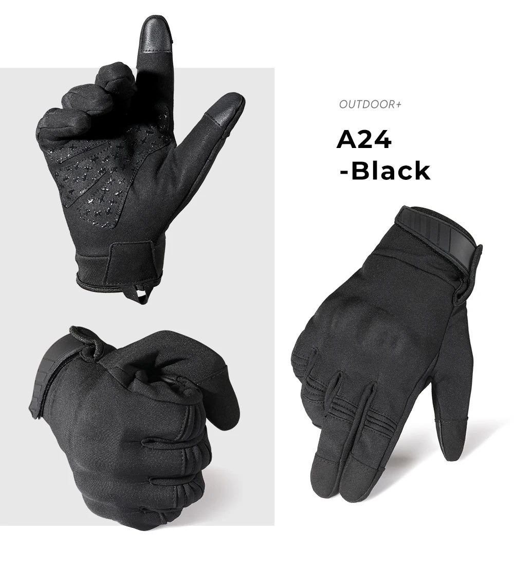 Gants Tactiques à Écran Tactile – Gants de Sport, Cyclisme, Combat, Airsoft, Tir, Chasse, Ski, Conduite, Protection Thermique pour Hommes et Femmes BLACKBEARD OUTDOOR INDUSTRIES