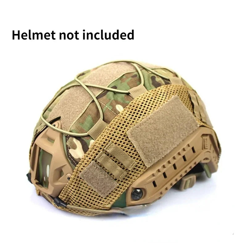 Couvre-Casque Tactique Universel – Compatible Casque FAST MH/PJ/BJ | Airsoft, Paintball, Chasse - BLACKBEARD OUTDOOR INDUSTRIES