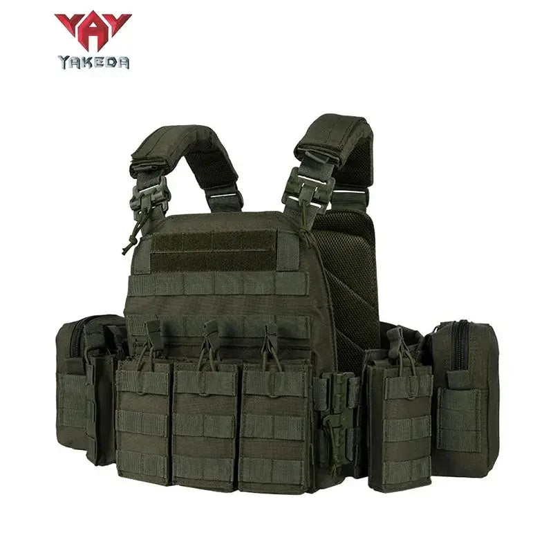 YAKEDA chaleco Plate Carrier Vest Quick Release 1000D Nylon Molle Ma boutique