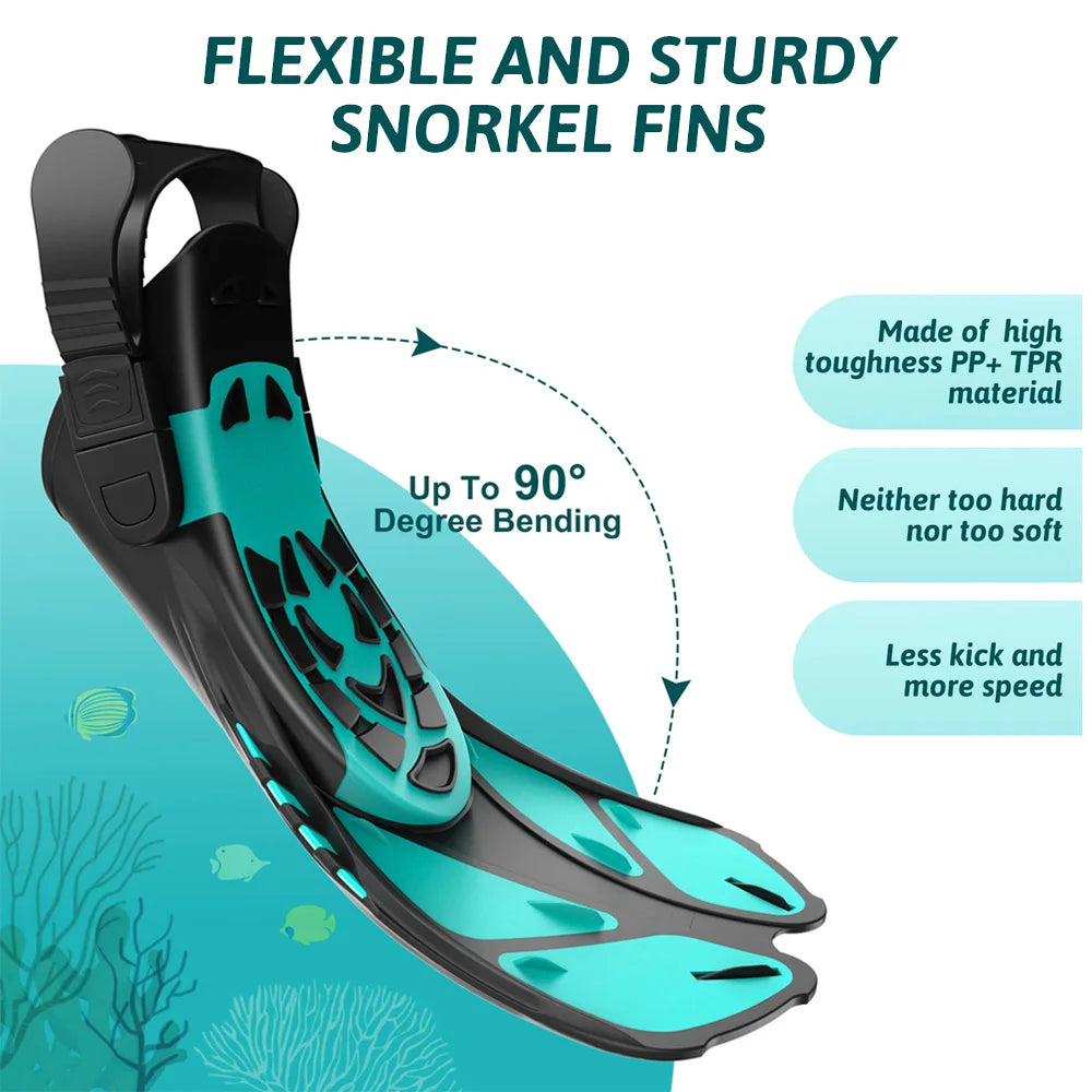 palmes de snorkeling ajustables Ma boutique