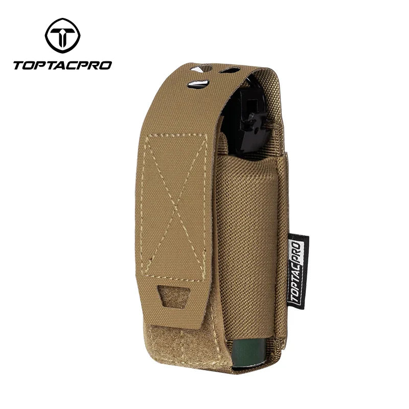 Pochette Tactique Flashbang MOLLE – TOPTACPRO 8502 | Sac Modulaire Accessoire Airsoft / Chasse - BLACKBEARD OUTDOOR INDUSTRIES