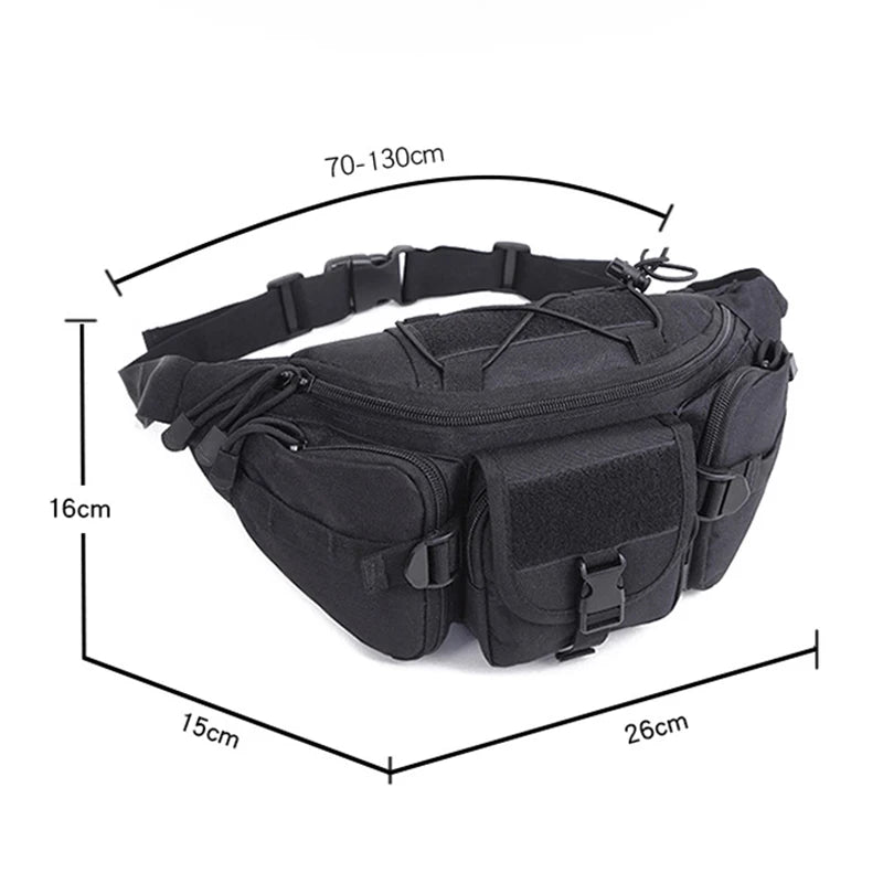 Sac Tactique Ceinture Outdoor – Étanche et Camouflage - BLACKBEARD OUTDOOR INDUSTRIES