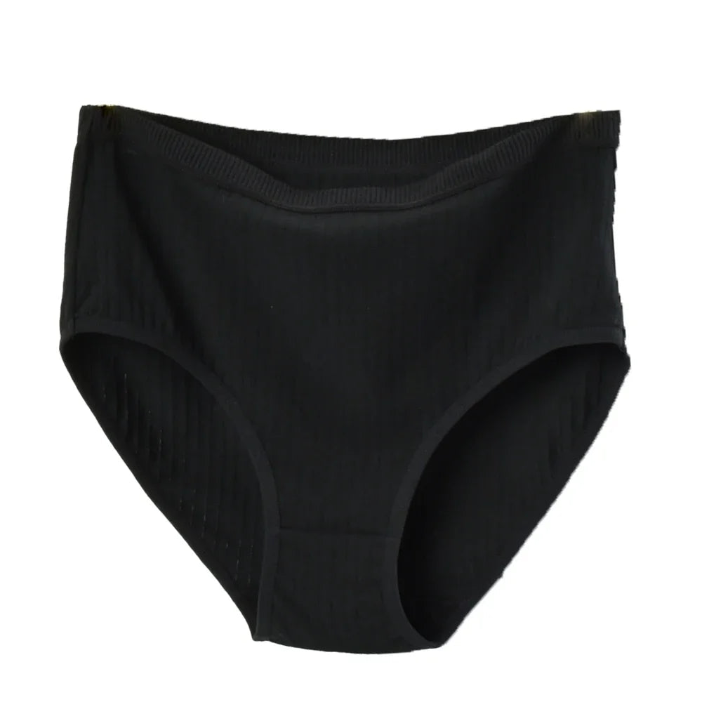 Culottes Coton Taille Haute Rayées Pour Femmes, Confortable & Respirante – Lingerie Plus Size BLACKBEARD OUTDOOR INDUSTRIES