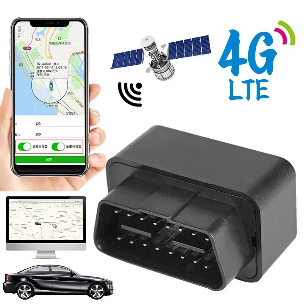 Mini Tracker GPS OBD 2G/4G pour Voiture – Système de Suivi Antivol avec Alarme, Géofencing, App Gratuite pour iOS/Android BLACKBEARD OUTDOOR INDUSTRIES