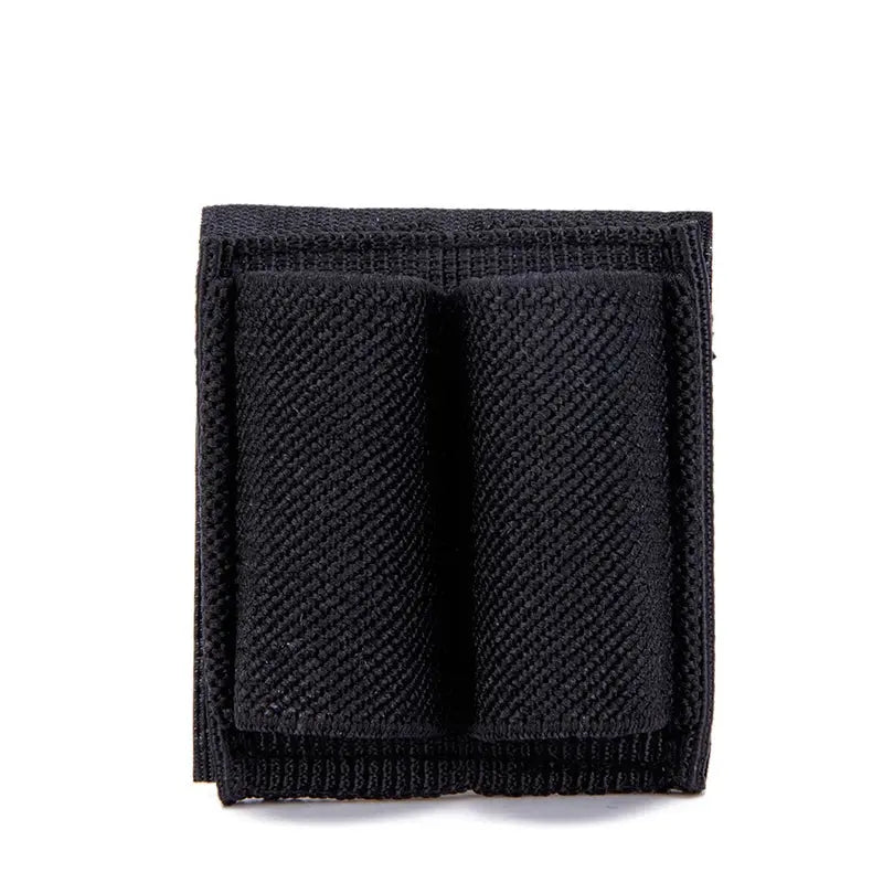 Porte-Munitions Tactique 2 Coups – Patch Adhésif MOLLE pour Crosse / Gilet Ma boutique