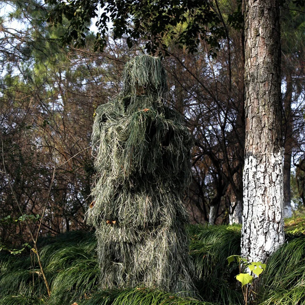 Ensemble Camouflage Ghillie 5 Pièces – Costume Tactique Multifonction - BLACKBEARD OUTDOOR INDUSTRIES