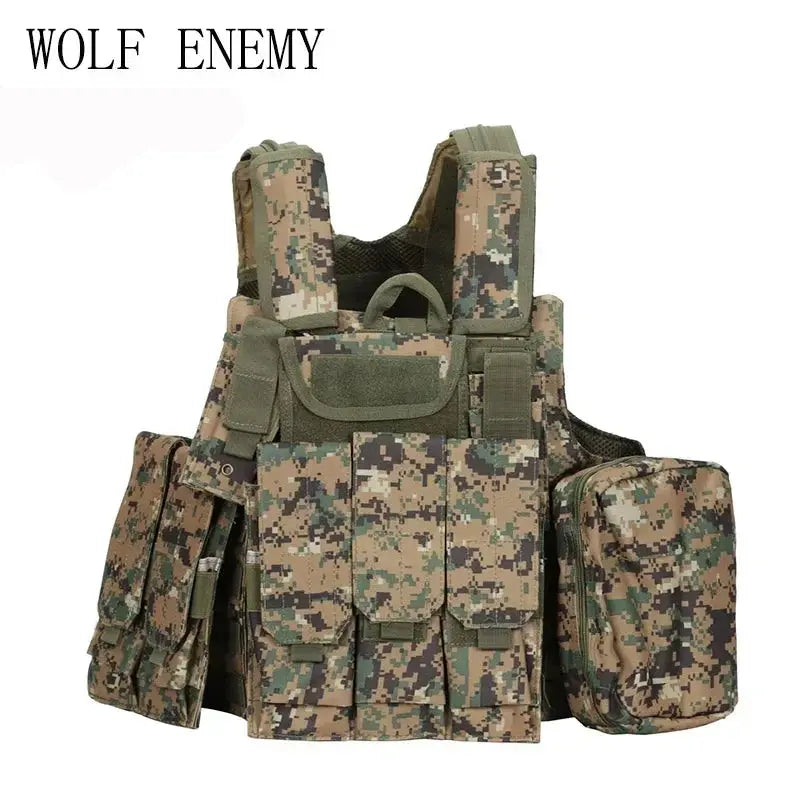 Wolf Enemy CIRAS Plate Carrier – Gilet Porte-Plaques Tactique MOLLE Ma boutique