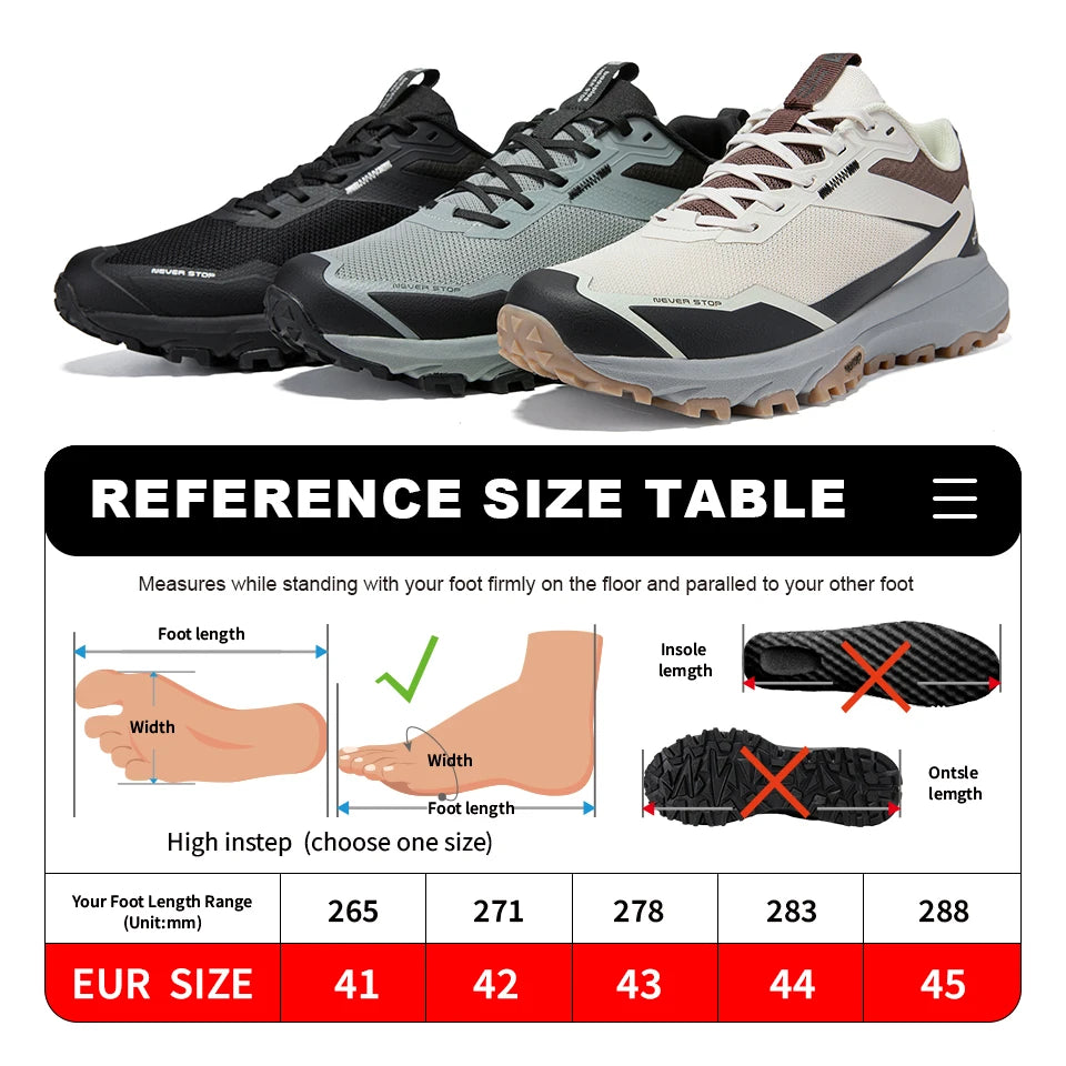 Chaussures de Randonnée Homme Bassploa – Sneakers Légères, Confortables et Antidérapantes, Résistantes à l'Usure, pour Activités Outdoor - BLACKBEARD OUTDOOR INDUSTRIES