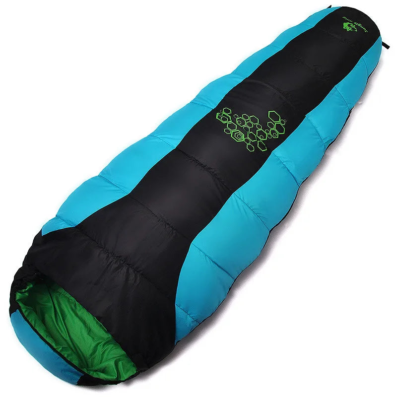 Jungle King CY0901 Sac de Couchage en Coton Épais à Quatre Trous – Sac de Couchage Thermique Hiver pour Camping et Voyage - BLACKBEARD OUTDOOR INDUSTRIES