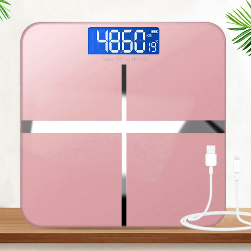 Balance Connectée de Précision – USB Rechargeable | Écran LED HD | Jusqu’à 180 kg Ma boutique