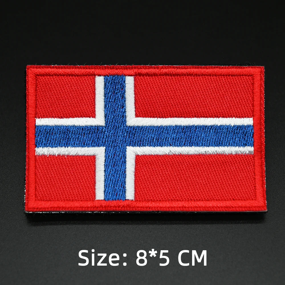 Patches Drapeaux Brodés Tactiques – international - BLACKBEARD OUTDOOR INDUSTRIES