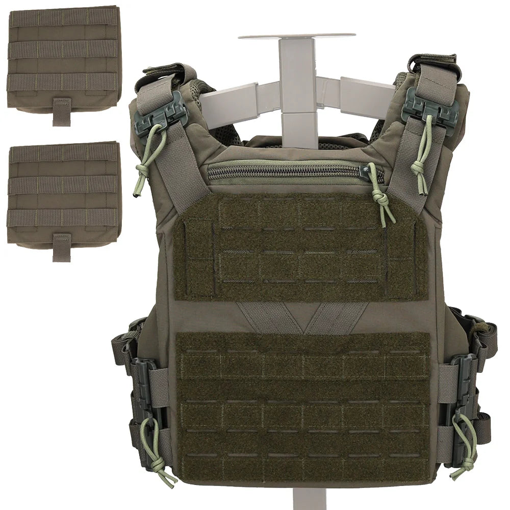Gilet Tactique Outdoor 3.0 K19 pour Chasse – Porte Plaques MOLLE avec Système de Libération Rapide et Ceinture Ajustable – Équipement de Combat BLACKBEARD OUTDOOR INDUSTRIES