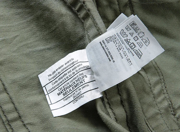Veste Homme M65 Denim Rétro – Cargo Multi Poches – Style Militaire Outdoor Casual - BLACKBEARD OUTDOOR INDUSTRIES