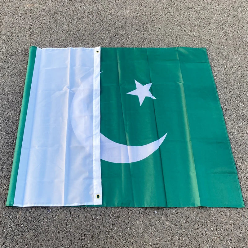 Drapeau du Pakistan - 90x150cm en Polyester BLACKBEARD OUTDOOR INDUSTRIES