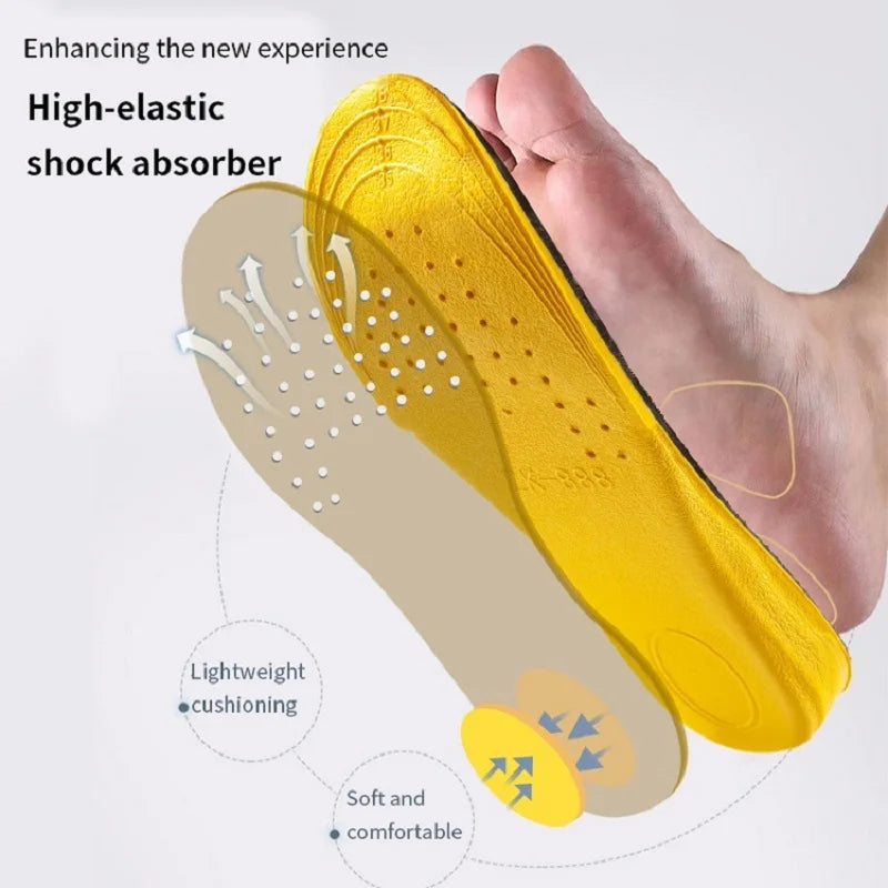 Semelles Invisibles Augmentatrices de Taille pour Femmes et Hommes – Semelles de Levée de Talon Jaunes, Respirantes, Antichoc et Confortables BLACKBEARD OUTDOOR INDUSTRIES