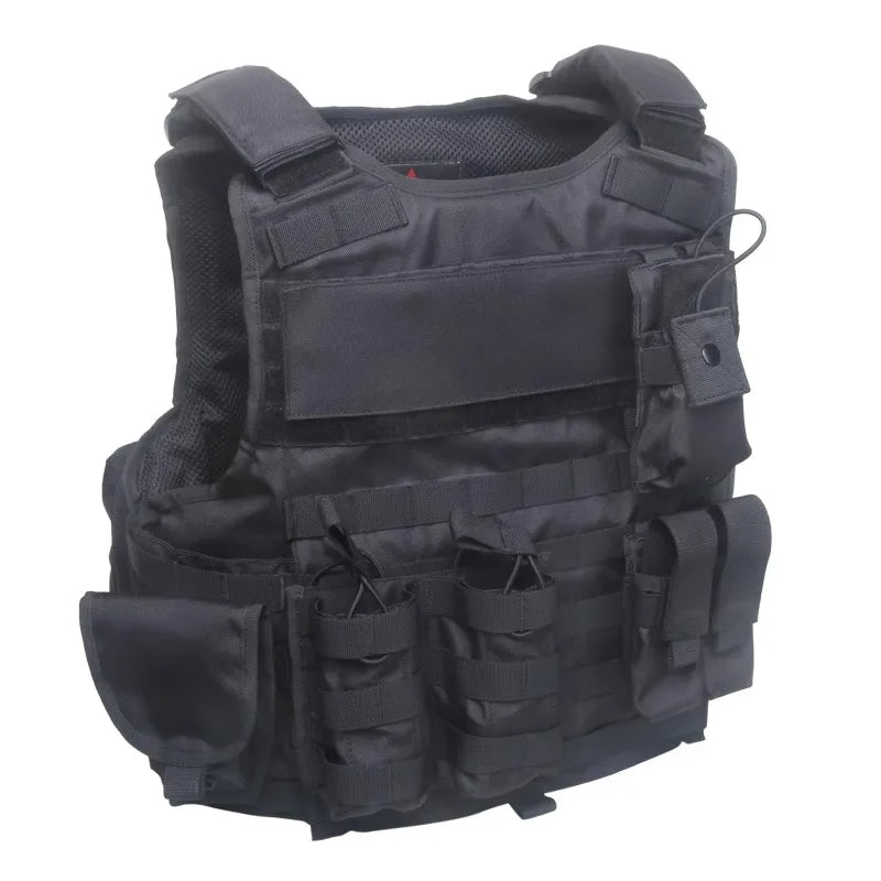 Gilet Tactique Légère 900D pour Chasse, Airsoft et Paintball - BLACKBEARD OUTDOOR INDUSTRIES