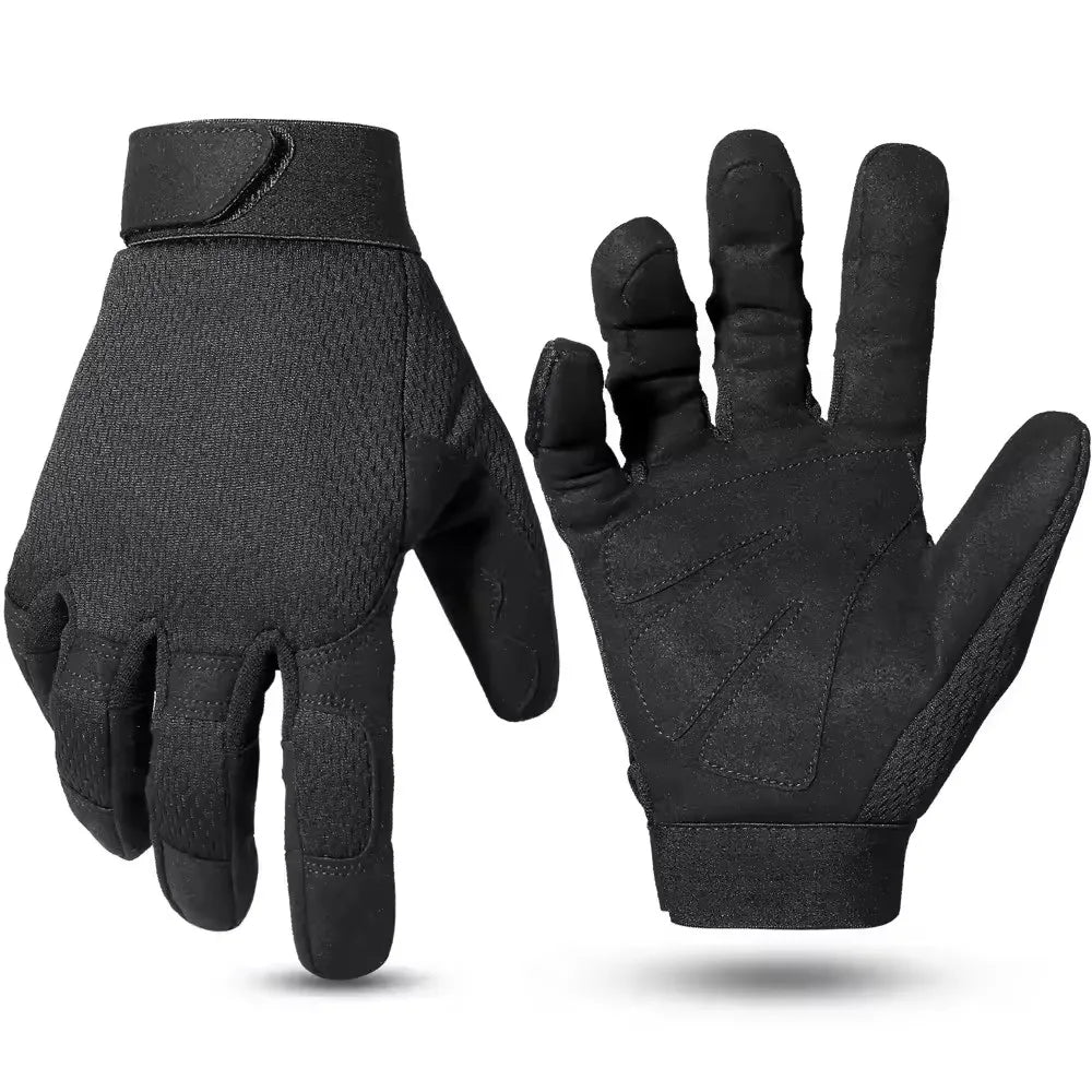Gants Tactiques à Doigts Complets – Compatibles avec Écran Tactile pour Hommes et Femmes | Combat, Tir, Chasse, Sports de Plein Air, Travail - BLACKBEARD OUTDOOR INDUSTRIES