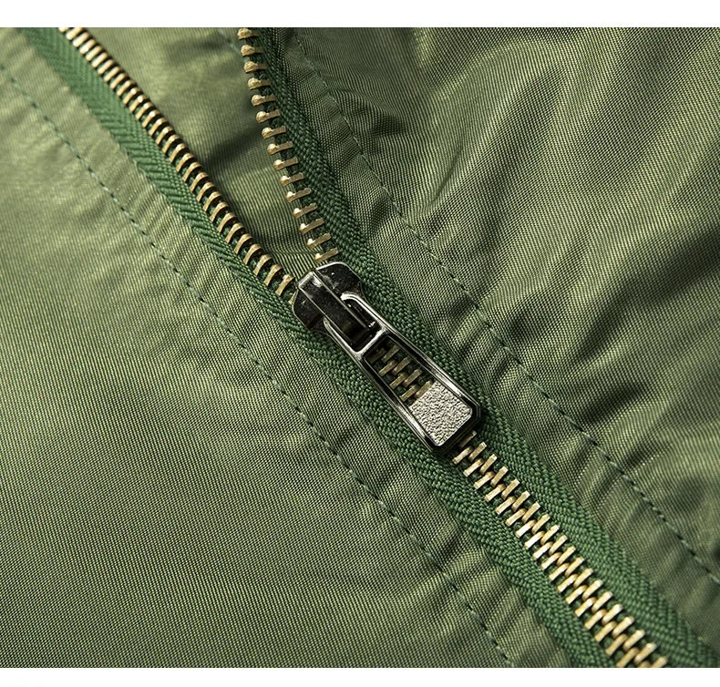 Veste Bomb MA1 Pilote Homme 2023 – Veste Baseball Épaissie Automne-Hiver, Coupe Casual et Militaire - BLACKBEARD OUTDOOR INDUSTRIES