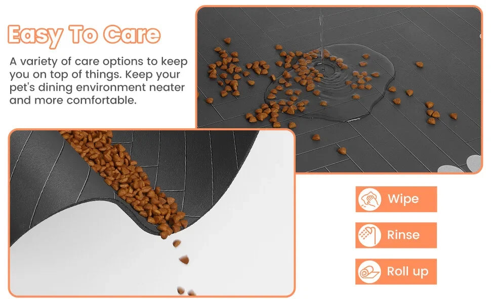 Tapis de Nourrissage Absorbant pour Animaux – Imperméable, Antidérapant & Séchage Rapide – Idéal pour Gamelles de Chiens et de Chats Ma boutique