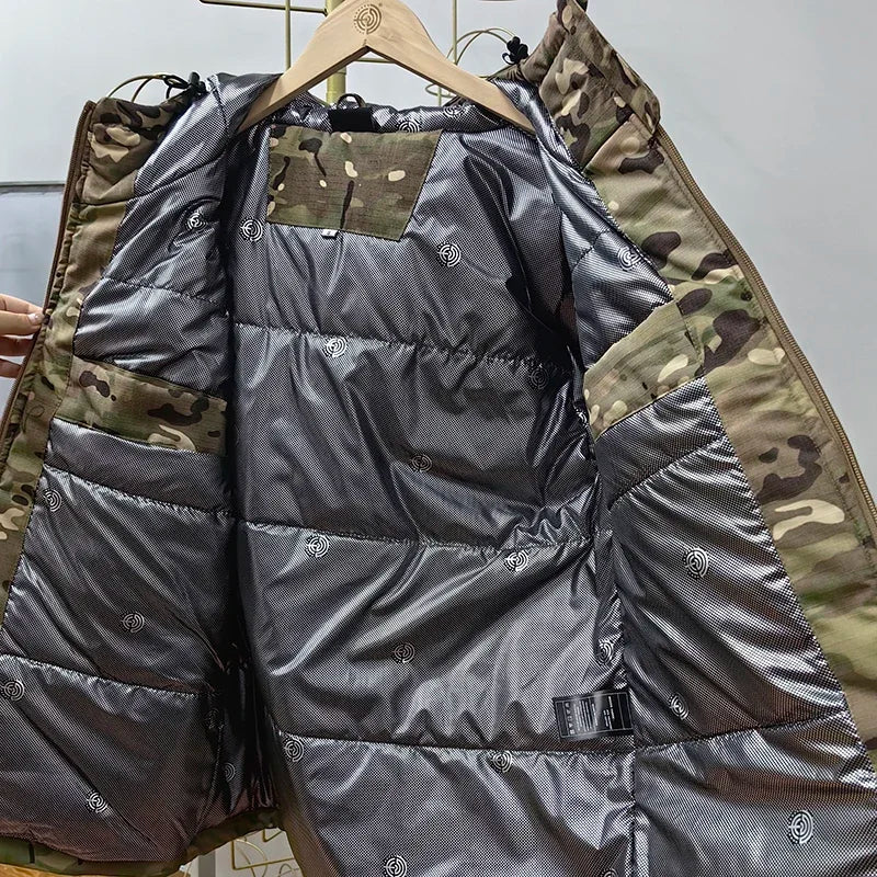 Ensemble d’Hiver Chasse Outdoor – Veste et Pantalon Camouflage Épais, Chauds, Imperméables, Uniforme Tactique Résistant à l’Usure - BLACKBEARD OUTDOOR INDUSTRIES