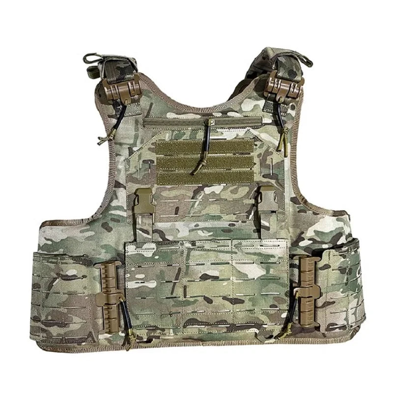 Plate Carrier Léger 900D à Découpe Laser - Système de Libération Rapide - BLACKBEARD OUTDOOR INDUSTRIES
