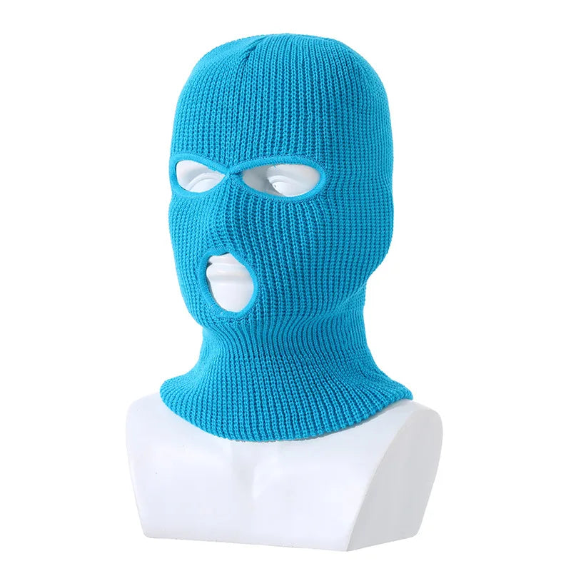 Balaclava cagoule trois trous en fibre acrylique Ma boutique
