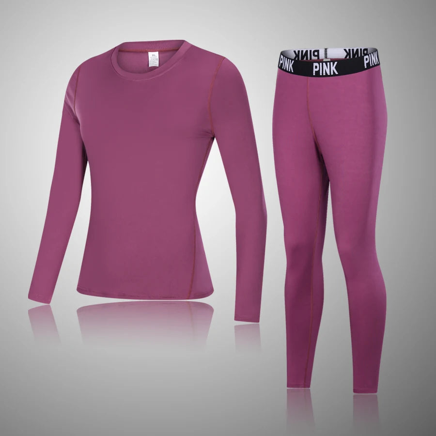 Ensemble de Sous-Vêtements Thermiques Femme – Sous-Vêtements Longs Compression, Idéals pour le Sport et les Activités Extérieures - BLACKBEARD OUTDOOR INDUSTRIES