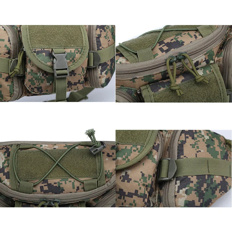 Sac Tactique Ceinture Outdoor – Étanche et Camouflage - BLACKBEARD OUTDOOR INDUSTRIES