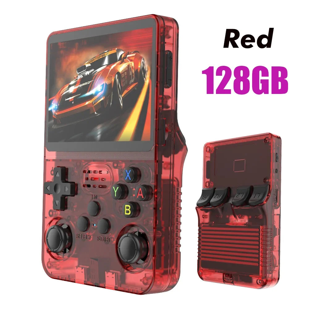 Console de Jeu Rétro Portable R36S – Écran IPS 3,5" – Système Linux – 64 Go / 128 Go – 15 000 Jeux Inclus - BLACKBEARD OUTDOOR INDUSTRIES