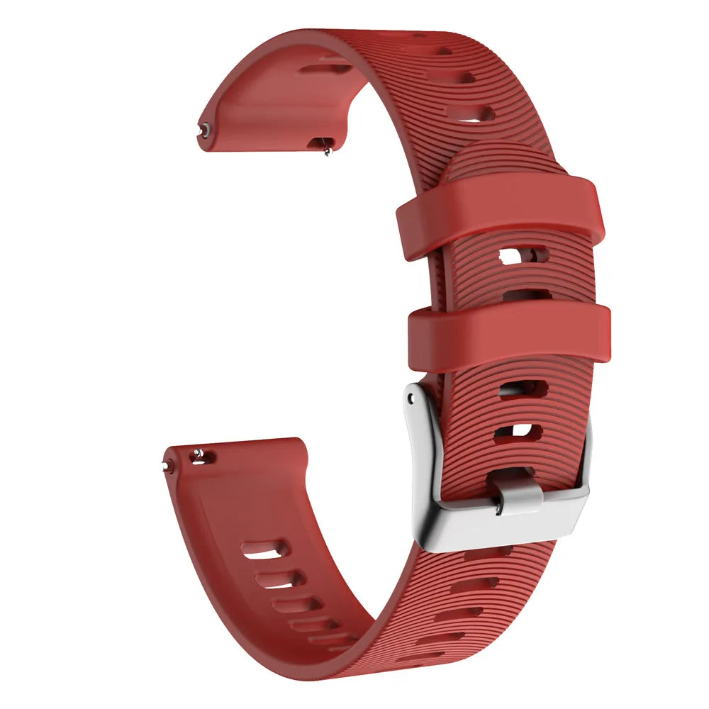 Bracelet en Silicone de 20mm pour Montre Garmin Forerunner / Venu / Vivoactive / Samsung Galaxy Watch BLACKBEARD OUTDOOR INDUSTRIES