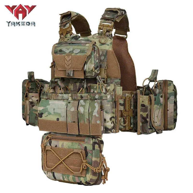 Gilet Tactique YAKEDA VT-8833TB – Plate Carrier Modulable Ma boutique