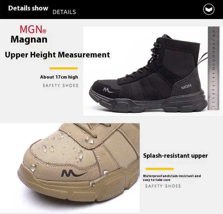 Chaussures de Sécurité Hommes & Femmes – Embout Acier – Antidérapantes & Légères – Certifiées CE - BLACKBEARD OUTDOOR INDUSTRIES
